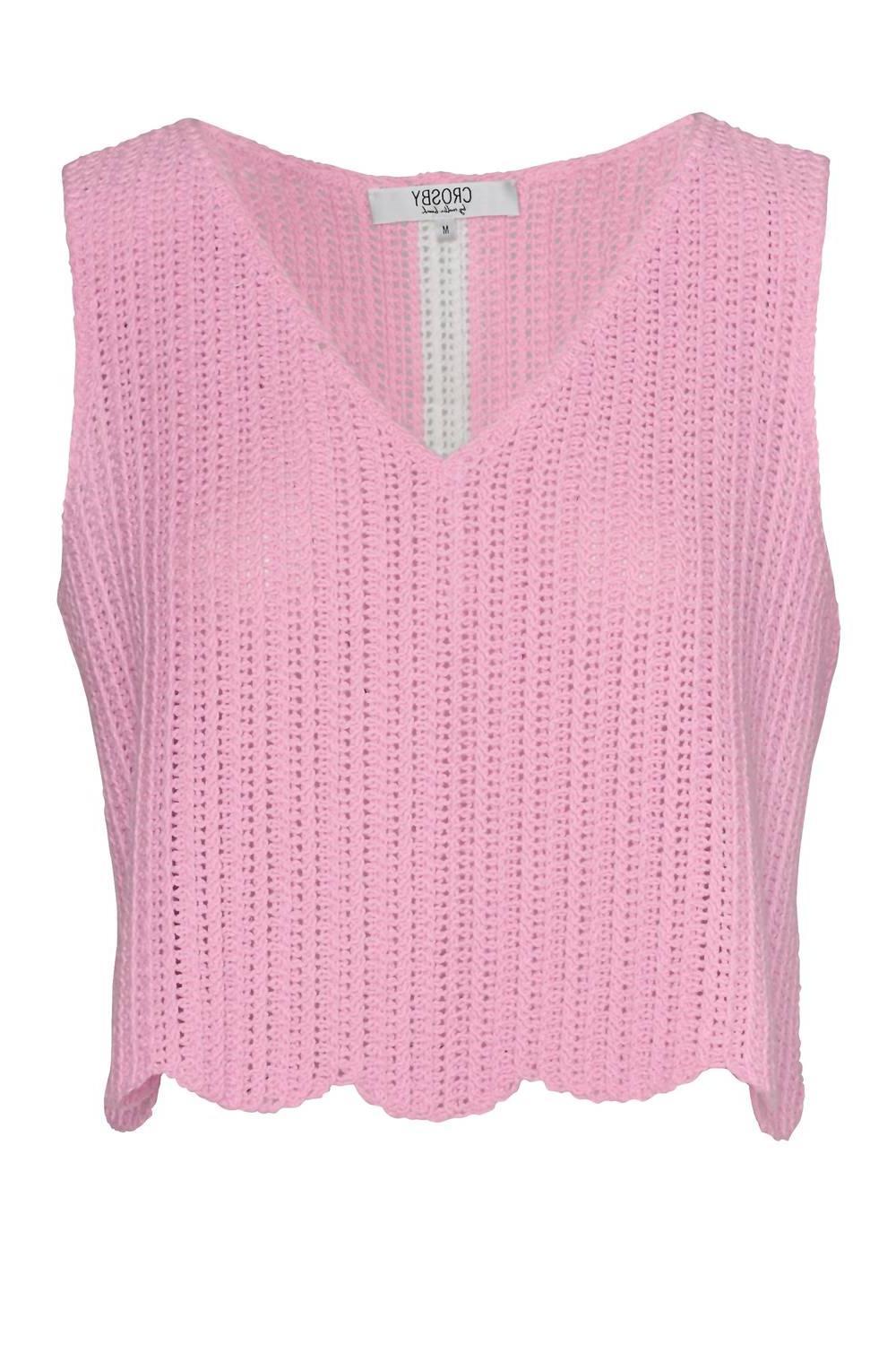 Crosby By Mollie Burch Shiloh Tank Soft Pink - $78.00
