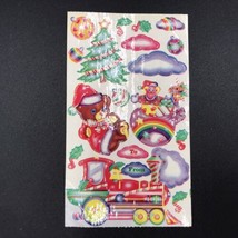 Lisa Frank Vintage Sticker Sheet Christmas 1983 New Old Stock - £10.21 GBP