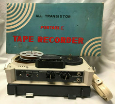 All Transistor Portable Tape Recorder MS 504 Made in Japan Untested Display - $49.95