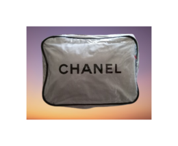 Vintage Chanel Travel/Makeup Case Double Zippers - $29.70