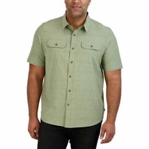 Gerry Men&#39;s Size 3XL Green Stretch UV Protection Quick Dry Woven Camp Sh... - $17.09
