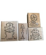 Stampin Up Furnished With Love Rubber Stamps #1 - $5.47