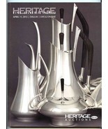 Heritage Auctions Catalog Fine Silver &amp; Vertu April 2-12 Dallas Texas - £42.81 GBP