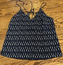 NEW Banana Republic Factory Women’s Camisole Blue Multi Print Size M NWT - $29.50