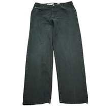 Calvin Klein Pants Mens 36 Black Mid Rise Easy Fit Straight Leg 5 Pocket... - £23.72 GBP