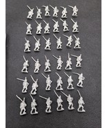 (36) Fantassin Miniatures 15mm  Marching Rifle Infantry Metal Miniatures  - $67.90 CAD