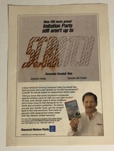 1992 Dale Earnhardt General Motors vintage Print Ad pa7 - £3.88 GBP