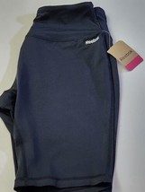 New Reebok Women&#39;s Athletic Shorts Size Medium Style 3RLWH563- Solid  Black - £10.28 GBP