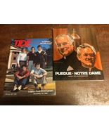 Notre Dame Football Programs 1980 ALABAMA PURDUE Two (2) total - $241.65 MXN