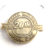Parker Hannifin 20 Year Service Award Pin Ogden Utah Employee Recognitio... - $536.05 MXN