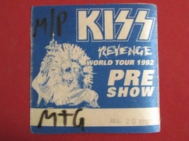 KISS~REVENGE 1992 BACKSTAGE PASS PRE-SHOW BLUE FINAL DATE OF TOUR PHOENI... - £6.91 GBP