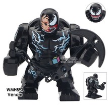 Big Size Venom Eddie Brock Marvel Universe Superhero  Minifigures Block Toy - £5.50 GBP