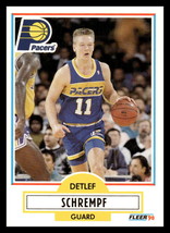 1990-91 Fleer #81 Detlef Schrempf Indiana Pacers - £1.59 GBP