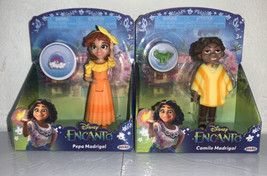 NEW Disney Encanto Pepa Madrigal &amp; Camilo Madrigal 3&quot; Figure Mini Doll Jakks - £14.44 GBP