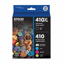EPSON 410 Claria Premium Ink High Capacity Black &amp; Standard Color Cartridge Comb - £57.81 GBP