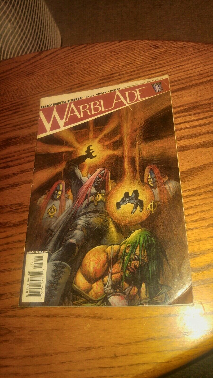 Razors Edge. Warblade. Issue 2. From January 2005. A Wildstorm comic. - $8.99