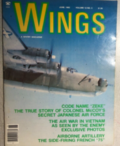 WINGS aviation magazine June 1982 - $13.85