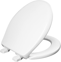 Mayfair Collins Plastic Toilet Seat, Slow Close With Super Grip Bumpers,... - $41.92