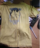 Yellownife NWT Vintage Nordic Cross Country Ski T-Shirt 1970&#39;s 1st Ski S... - $558.39 MXN
