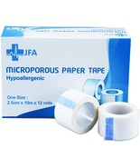 JFA Microporous Surgical Tape 2.5cm x 10m x 12 - $172.87 MXN