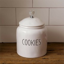 Cookies Canister with Lid in ceramic - £23.53 GBP