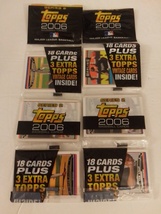 2006 Topps Series 2 Baseball Cards Rack Packs Lot Of 2 Packs Of 21 Cards Each  - £15.70 GBP