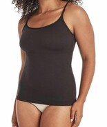 Maidenform Long Length Shapewear Cami Tank Top Medium Black Adjustable S... - £15.28 GBP