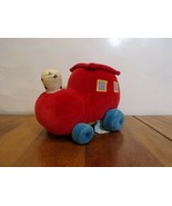 Russ Berrie 7&quot; Baby Toddler Train Polyester Stuffed Plush Rattle - £4.68 GBP