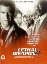 Lethal Weapon 4 DVD (2001) Mel Gibson, Donner (DIR) Cert 15 Pre-Owned Region 2 - £12.90 GBP