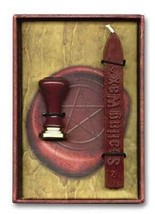 Natural Sealing Wax Kit - Metal Seal Stamps with Natural Wax for Secure Bonding - $56.99
