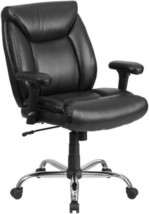 Flash Furniture HERCULES Series Big &amp; Tall 400 Set of 1, Black Leathersoft  - £477.36 GBP