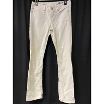 Gap 1969 Women&#39;s White Jeans/Straight Leg Size 27/4 SKU 4524 - £21.28 GBP