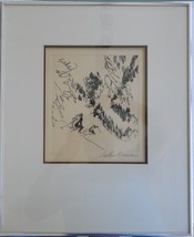 LeRoy Neiman Etching from Skiing Suite &quot;House on the Slope&quot; 1972 Signed ... - $593.01