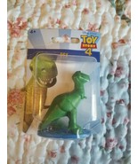 Disney Pixar Toy Story Rex  2.5&quot; Mini Figure Mattel Toy/Cake Topper - £3.88 GBP