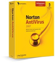 Norton AntiVirus 2007 - 5 Users - £38.20 GBP