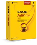 Norton AntiVirus 2007 - 5 Users - £38.66 GBP
