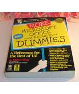 Vintage More Microsoft Office For Windows 95 for dummies 1996 - $5.93