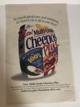 1997 Cheerios Plus Vintage Print Ad General Mills pa22 - £4.56 GBP