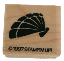 Stampin Up Fish Frolics Stamp Fan Shell Pinnidae Sea Ocean Beach Card Making Art - $3.99