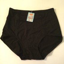 Size 3XL Angelina black shaper brief panties high waist zipper slimmer t... - £16.13 GBP