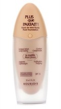 Bourjois Plus Qua Parfait Fluid Foundation SPF15, 11 Opale Fidele PX Pre... - $14.85