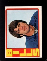 1972 Topps #238 Dennis Shaw Vg+ Bills *X54612 - £0.76 GBP