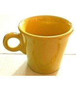 Yellow Homer Laughlin China Co. Fiesta Coffee Cup Mug 3.5” Tall USA   SK... - $6.88