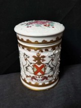Samson French Sperabo Armorial porcelain Dresser Box hand enameled gilt ... - $94.05