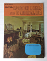 1961 MCM Banner Ideas for Remodeling and updating homes foldout pamphlet - £7.78 GBP