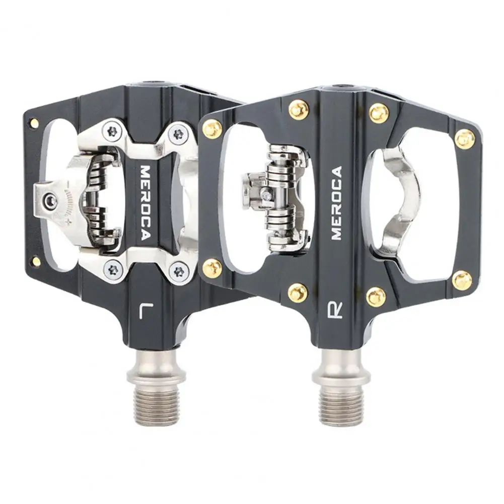 1 Pair Bike Pedals Wear-resistant Dual Use Labor-saving Aluminum Alloy Anti Rust - $155.23