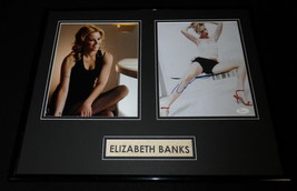 Elizabeth Banks Signed Framed 16x20 Photo Poster Set JSA 40 Year Old Virgin - £97.33 GBP