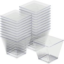 Fineline Settings, Tiny Cube Cups-20 Ct. -Perfect for Party Snacks, Dess... - $3.32