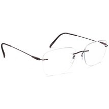 Silhouette Eyeglasses 5500 70 6040 Dynamics Colorwave Brown Rimless 52[]19 145 - £159.86 GBP