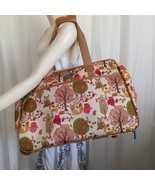 Lily Bloom Wheeled Duffle Bag Luggage Zip Top Pockets Sold Out Fox &amp; Owl... - €69,30 EUR